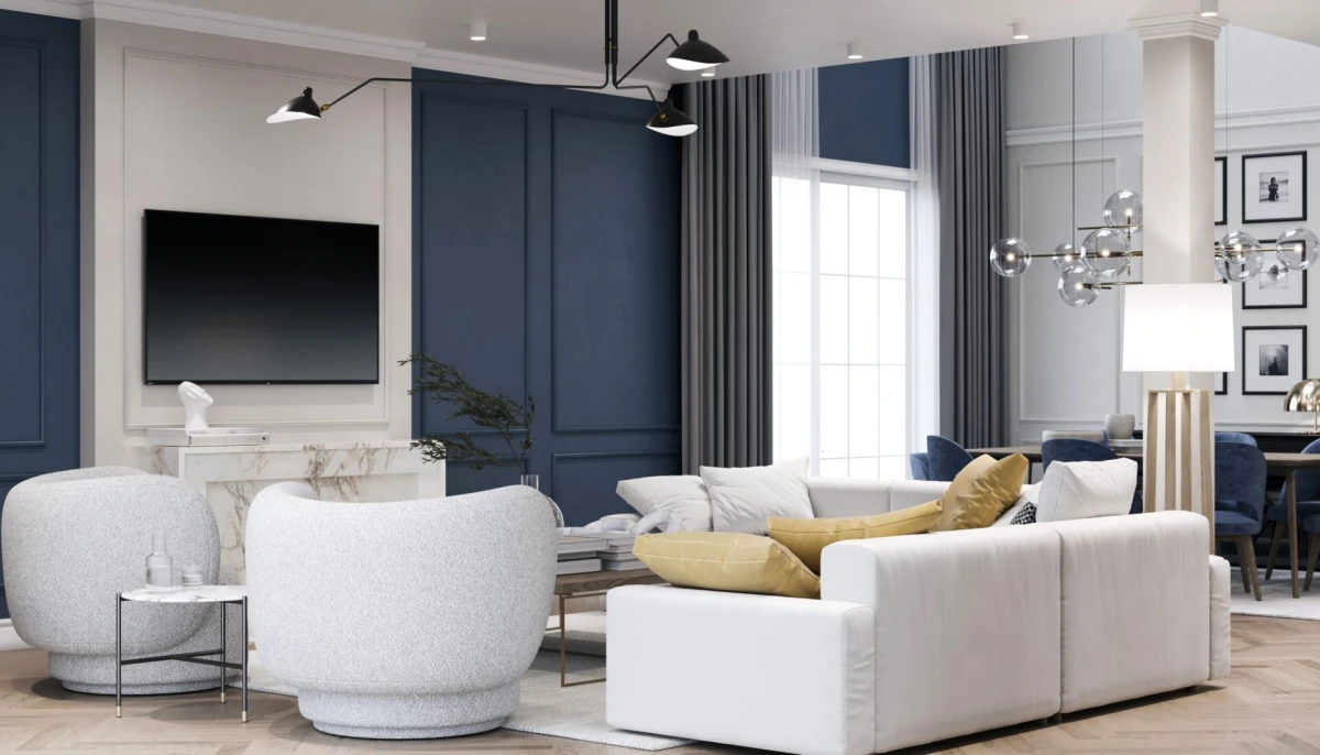Livingroom + dining