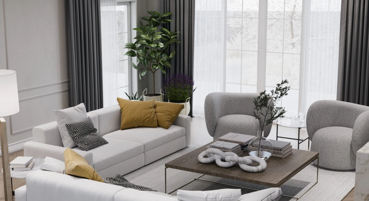 Livingroom + dining