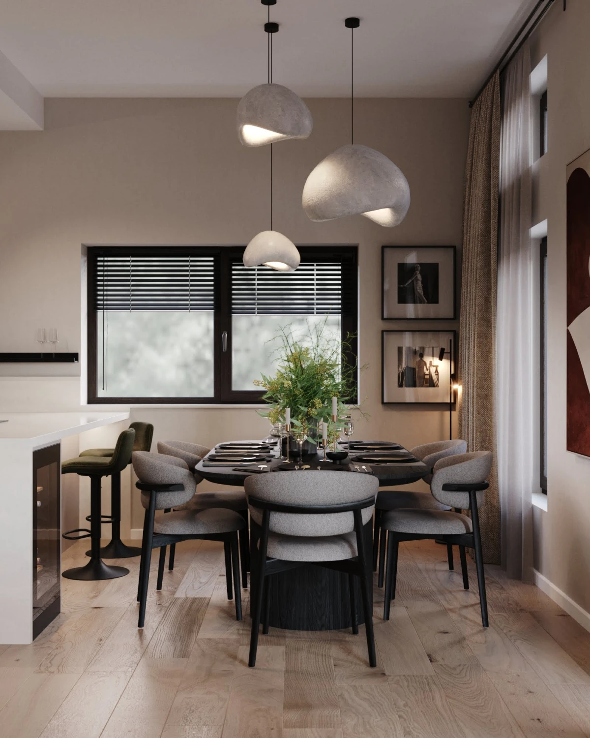 Livingroom + bucatarie
