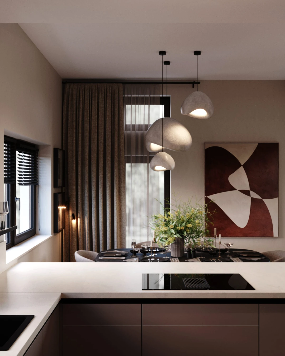 Livingroom + bucatarie