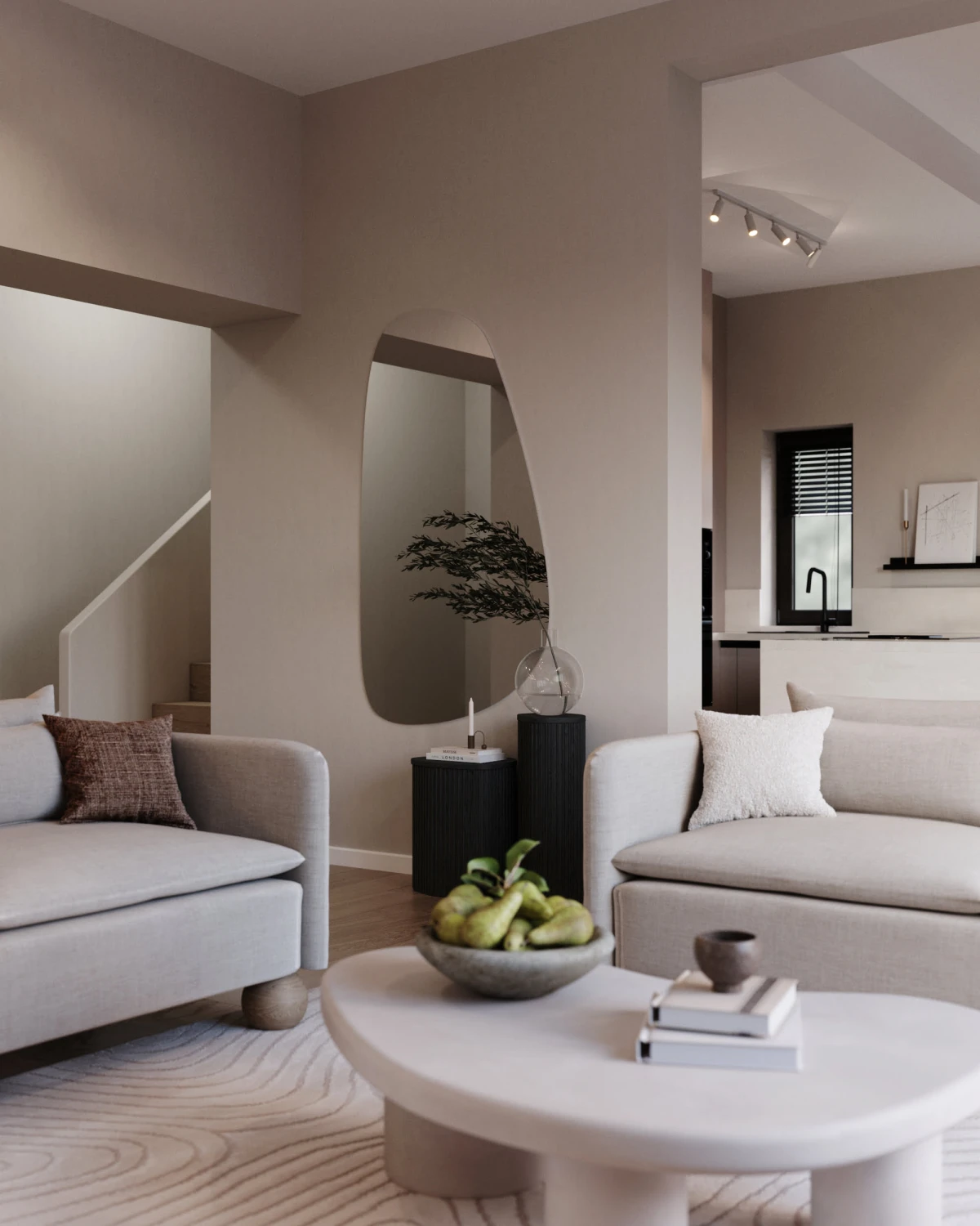 Livingroom + bucatarie