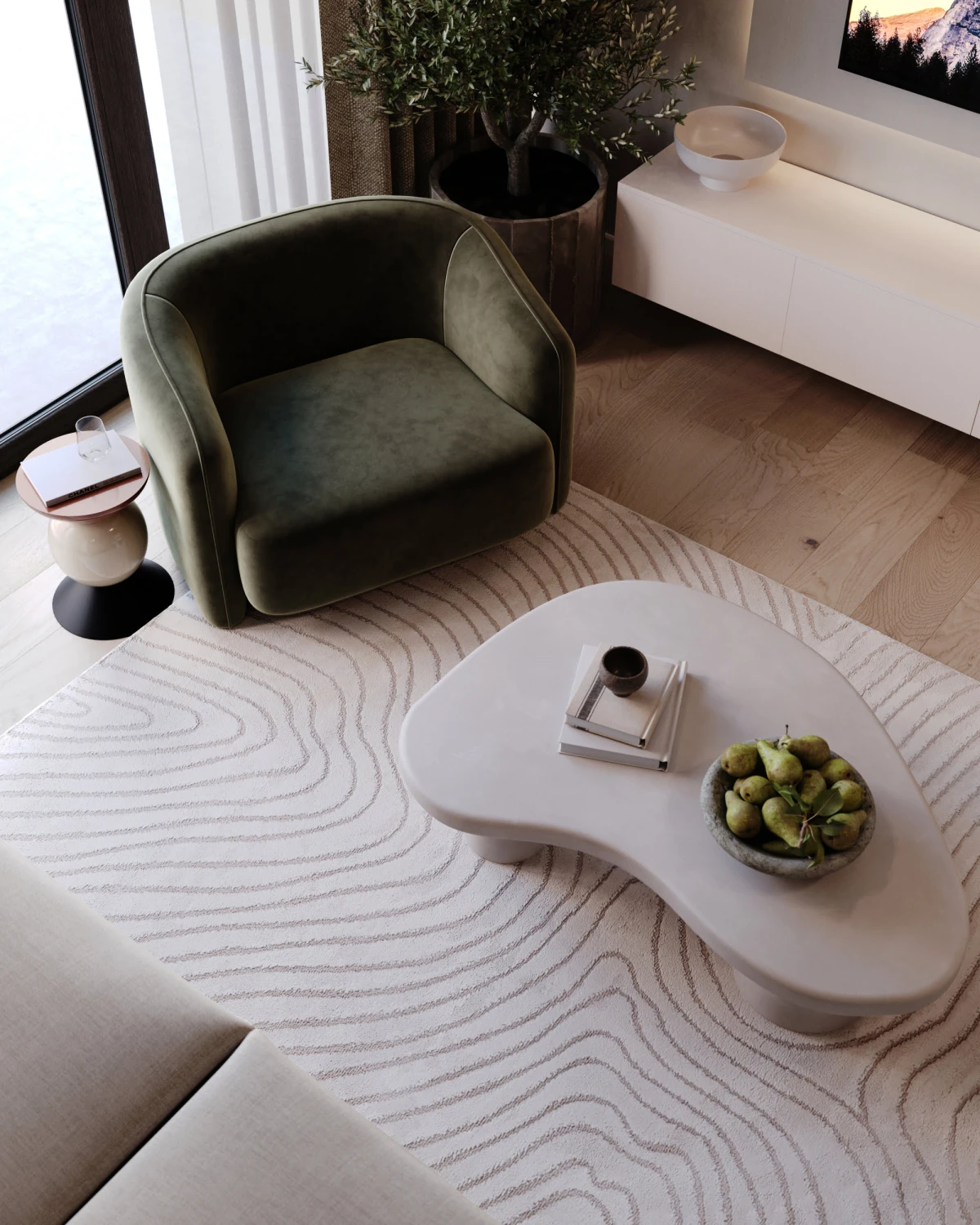 Livingroom + bucatarie