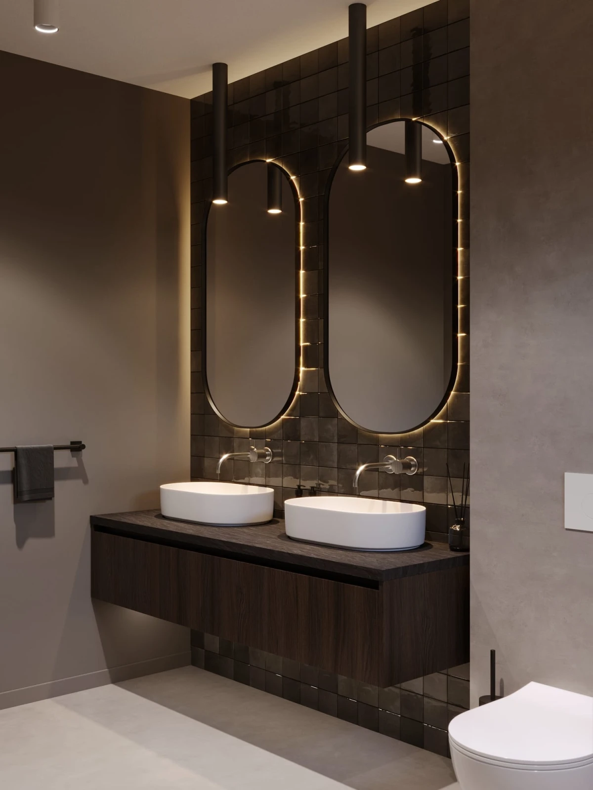 Master bathroom