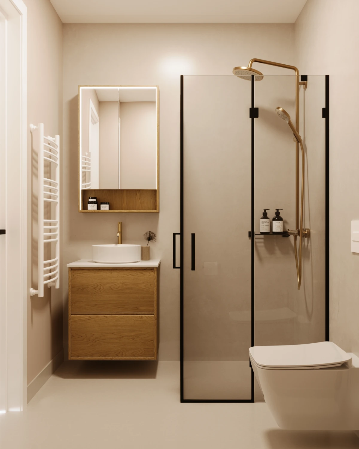 Master bathroom