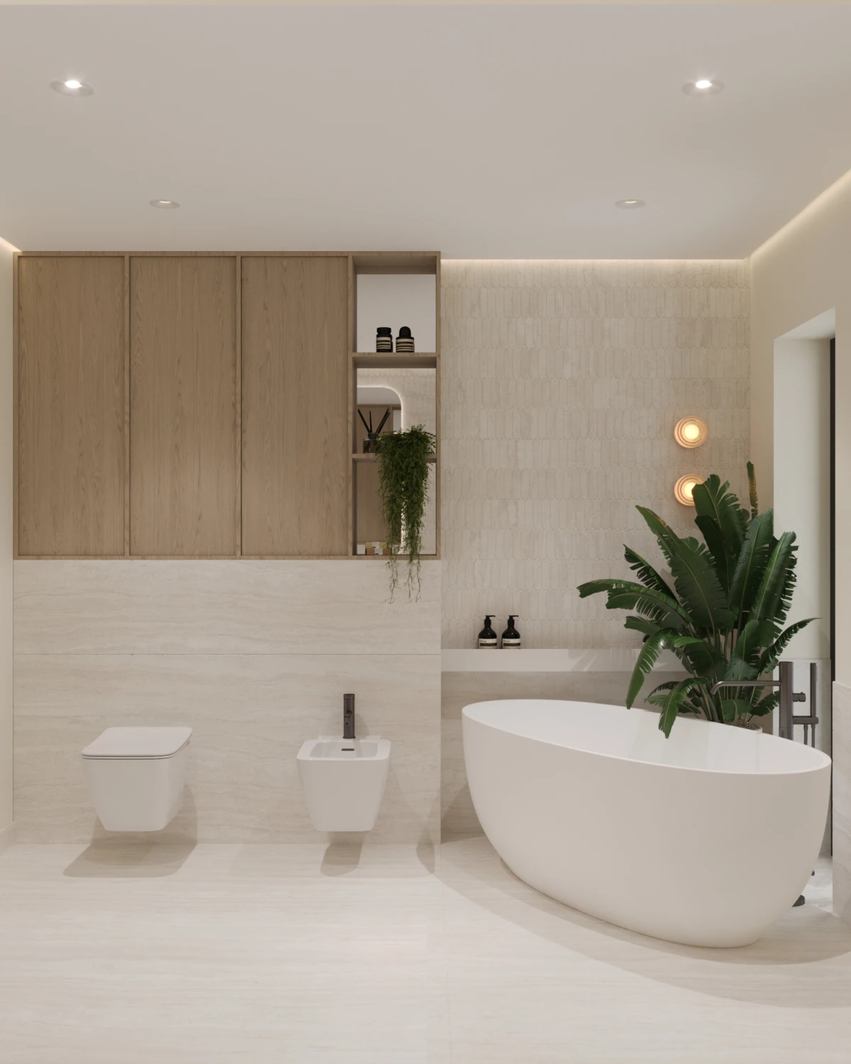 Master bathroom