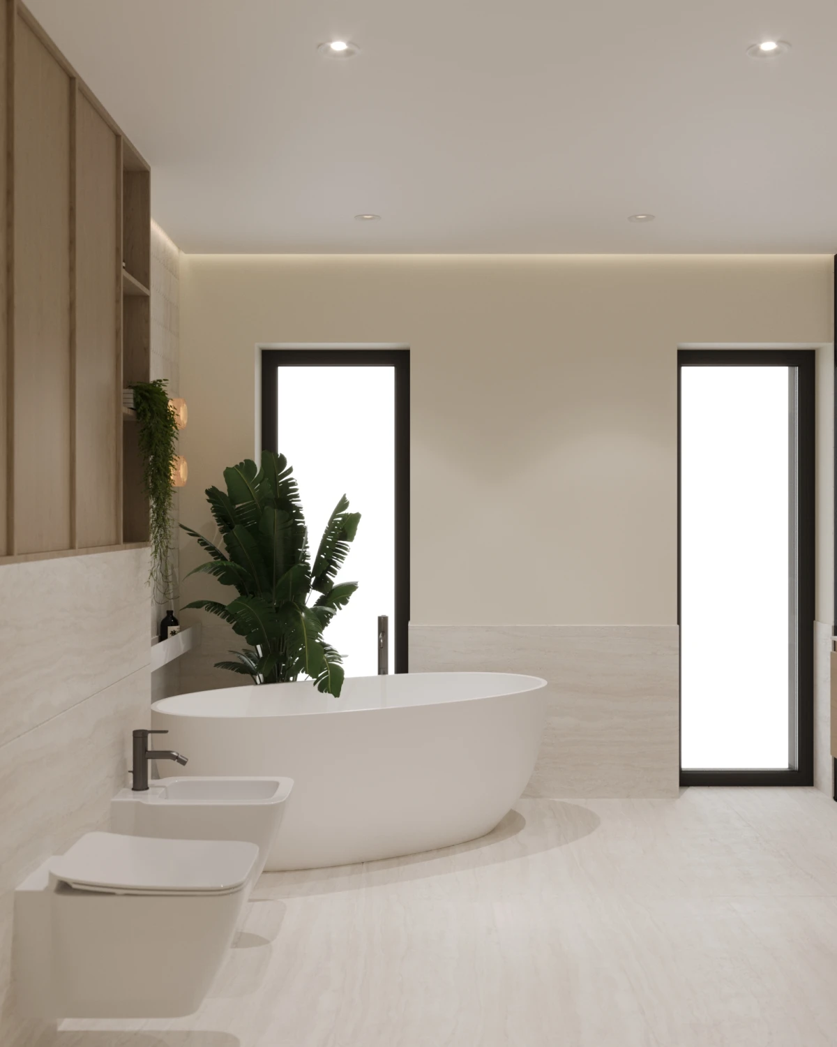 Master bathroom