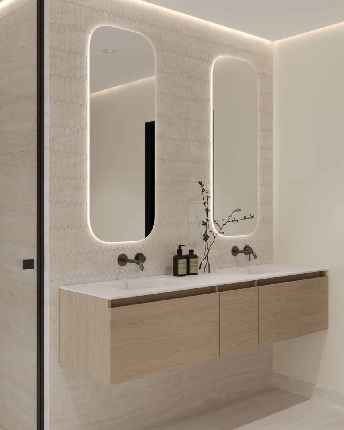 Master bathroom